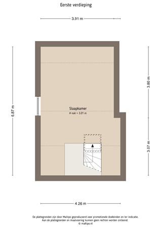 Floorplan - Schotdeuren 42, 4241 BS Arkel